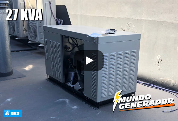 Vídeo Generador QT 27 kva - Comercial
