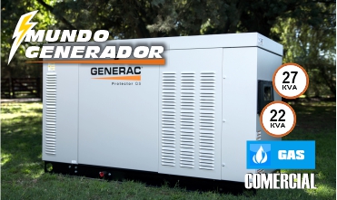 Vídeo generador Generac línea Comercial