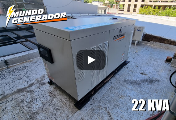 Vídeo Generador RG 22 kva - Comercial