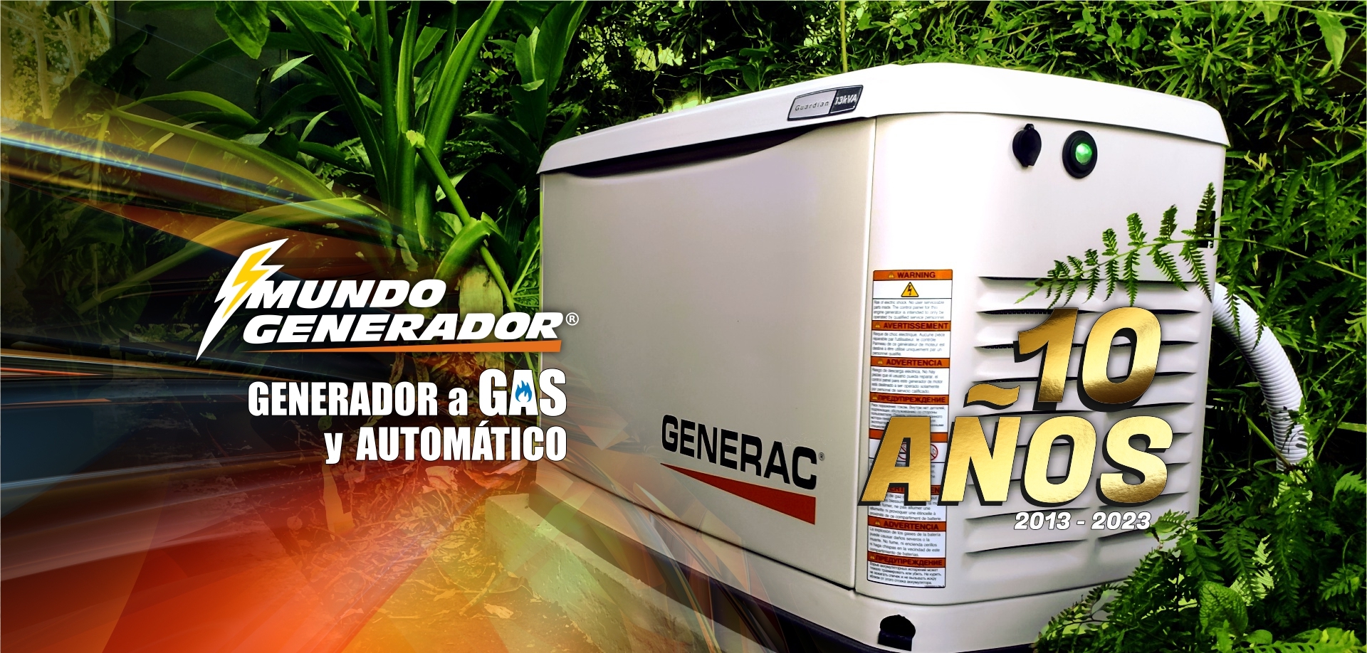 GENERADORES ELECTRICOS A GAS | GENERAC