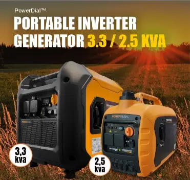 Grupos electrógenos portátiles inverter